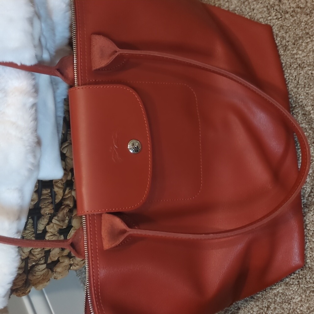 Longchamp leather tote